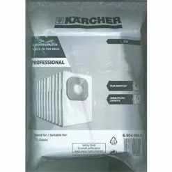 KARCHER KÄRCHER 6 904?084 T POLAIRE SACS FILTRANTS 7/1, CLASSIQUE, LOT DE 10.