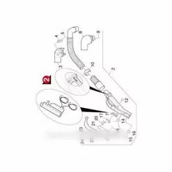 FLEXIBLE COMPLET POUR ASPIRATEUR KARCHER