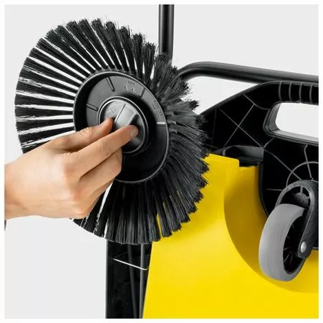 Balayeuse KARCHER S4 Mecanique Brosse XL Bac 20 Litres Déchets Secs Et Humides Cours Allées Terrasses 5 Balayeuse KARCHER S4 Mecanique Brosse XL Bac 20 Litres Déchets Secs Et Humides Cours Allées Terrasses – Image 3