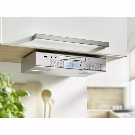 Karcher RA 2050 Radio à Suspendre FM AUX, CD, USB Fonction De Charge De La Batterie Argent - Argent 4 Karcher RA 2050 Radio à Suspendre FM AUX, CD, USB Fonction De Charge De La Batterie Argent - Argent – Image 2