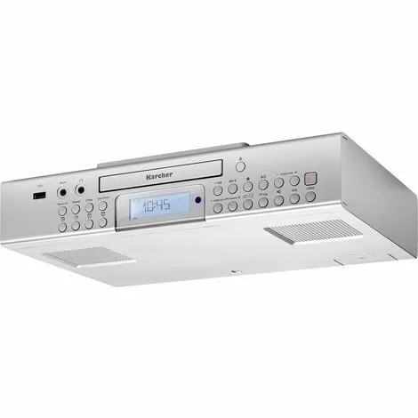 Karcher RA 2050 Radio à Suspendre FM AUX, CD, USB Fonction De Charge De La Batterie Argent - Argent 5 Karcher RA 2050 Radio à Suspendre FM AUX, CD, USB Fonction De Charge De La Batterie Argent - Argent – Image 3