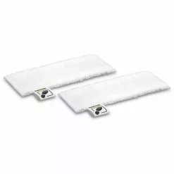 Kit De 2 Serpillières Microfibre Pour Nettoyeur Vapeur Karcher