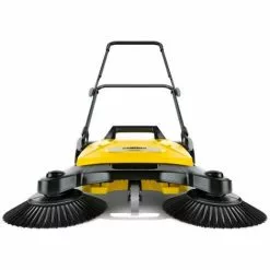 Balayeuse KARCHER S4 TWIN 2en1 Mecanique 2 Brosses Bac 20 Litres Cours Allées Terrasses