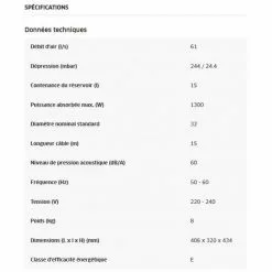 Karcher - Aspirateur Poussière 15L 1300W - T15/1 5 Karcher - Aspirateur Poussière 15L 1300W - T15/1 -KARCHER Soldes 74009 2