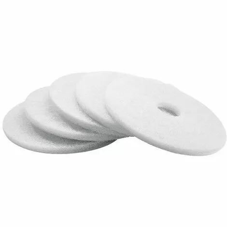 Karcher – Lot De 5 Pads Très Souple Blanc 432mm 3 Karcher – Lot De 5 Pads Très Souple Blanc 432mm