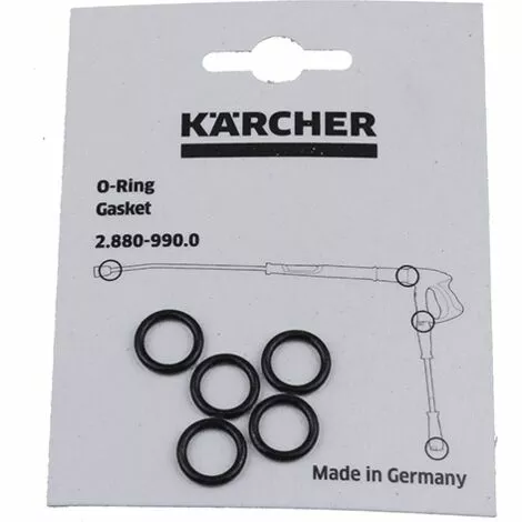 KIT JOINTS TUYAU COTE MOTEUR POUR NETTOYEUR HAUTE-PRESSION KARCHER - 28809900 4 KIT JOINTS TUYAU COTE MOTEUR POUR NETTOYEUR HAUTE-PRESSION KARCHER - 28809900 – Image 2
