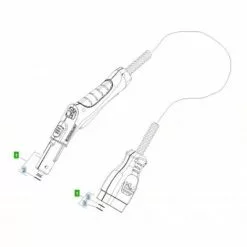 TUYAU FLEXIBLE DE VAPEUR PIECE DE RECHAN POUR PETIT ELECTROMENAGER KARCHER - 43220200