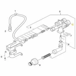 CULASSE REPERE 4 POUR NETTOYEUR HAUTE-PRESSION KARCHER - 45505070