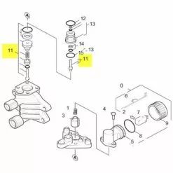 LIMITEUR DE PRESSION COMPLET POUR NETTOYEUR HAUTE-PRESSION KARCHER - 45802600