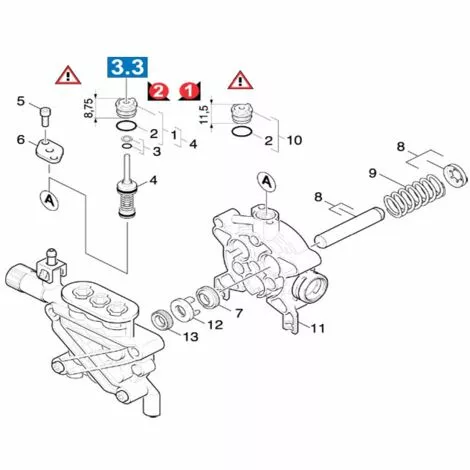 LIMITEUR DE PRESSION Ø 6 M/M REP 4 POUR NETTOYEUR HAUTE-PRESSION KARCHER - 45806650 5 LIMITEUR DE PRESSION Ø 6 M/M REP 4 POUR NETTOYEUR HAUTE-PRESSION KARCHER - 45806650 – Image 3