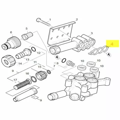 JOINT ETOUPE PROFILEE POUR NETTOYEUR HAUTE-PRESSION KARCHER - 53651820 5 JOINT ETOUPE PROFILEE POUR NETTOYEUR HAUTE-PRESSION KARCHER - 53651820 – Image 3