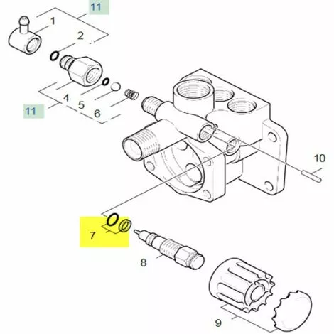 BAGUE D ETANCHEITE COMPLETE 1ST.-R.-7.6 POUR NETTOYEUR HAUTE-PRESSION KARCHER - 63623650 3 BAGUE D ETANCHEITE COMPLETE 1ST.-R.-7.6 POUR NETTOYEUR HAUTE-PRESSION KARCHER - 63623650