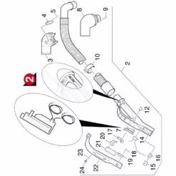 FLEXIBLE COMPLET POUR PETIT ELECTROMENAGER KARCHER - 69052460