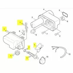 ENSEMBLE COUVERCLE AVEC INTERRUPTEUR POUR NETTOYEUR HAUTE-PRESSION KARCHER - 90011000 -KARCHER Soldes 9495290 4