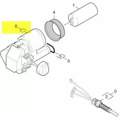 BOITIER ELECTRIQUE COMPLET POUR NETTOYEUR HAUTE-PRESSION KARCHER - 90015740
