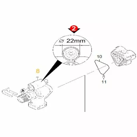 BOITIER DE COMMANDE Ø 22 M/M POUR NETTOYEUR HAUTE-PRESSION KARCHER - 90020290 5 BOITIER DE COMMANDE Ø 22 M/M POUR NETTOYEUR HAUTE-PRESSION KARCHER - 90020290 – Image 3